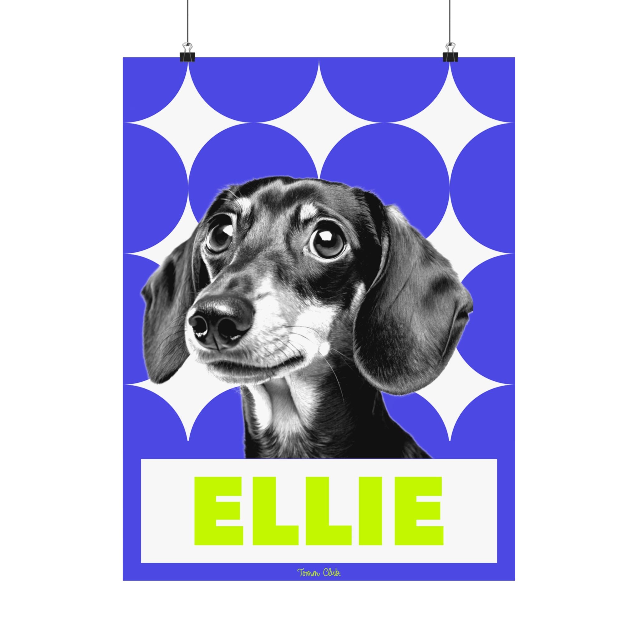 WHIMSY PRINTS STYLE - Custom Pet Poster