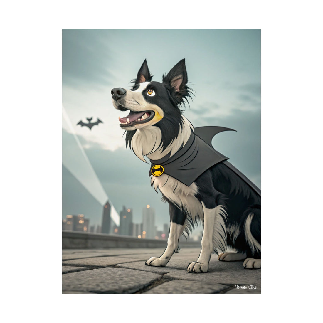 BATMAN THEMED - Custom Pet Poster