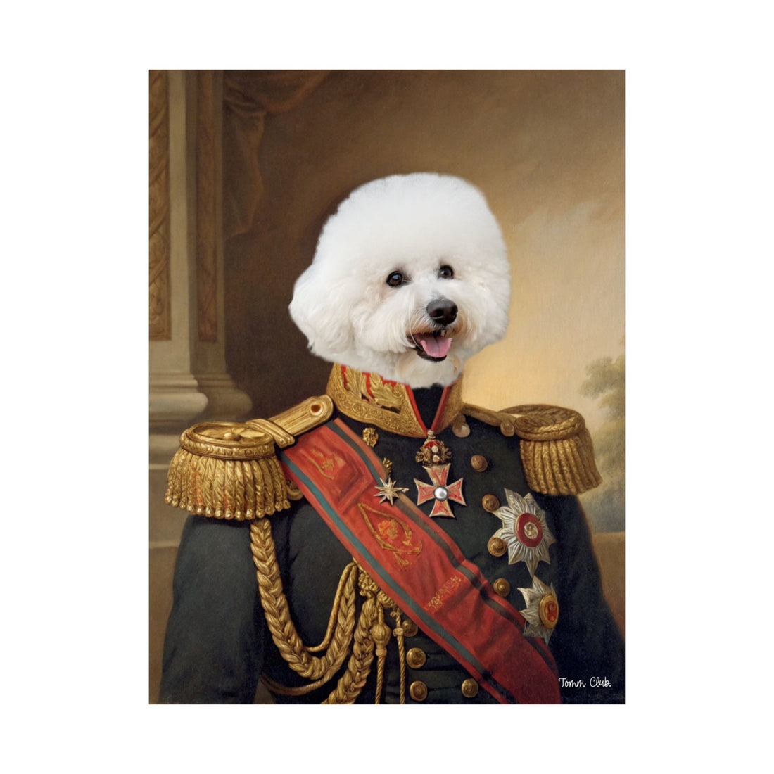 SIR DOG WELLESLEY - Custom Pet Poster